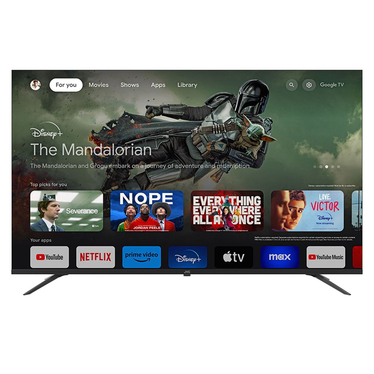 JVC - Smart Tv Jvc 4K Uhd Con Google Tv 58'