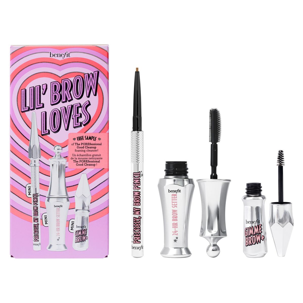 BENEFIT - Lil Brow Loves - Set de Cejas Mini Edición Limitada Benefit