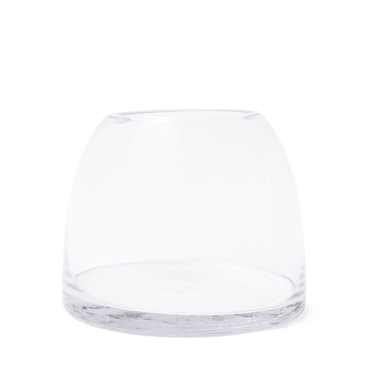 MICA - Florero Redondo de Vidrio 17x14cm