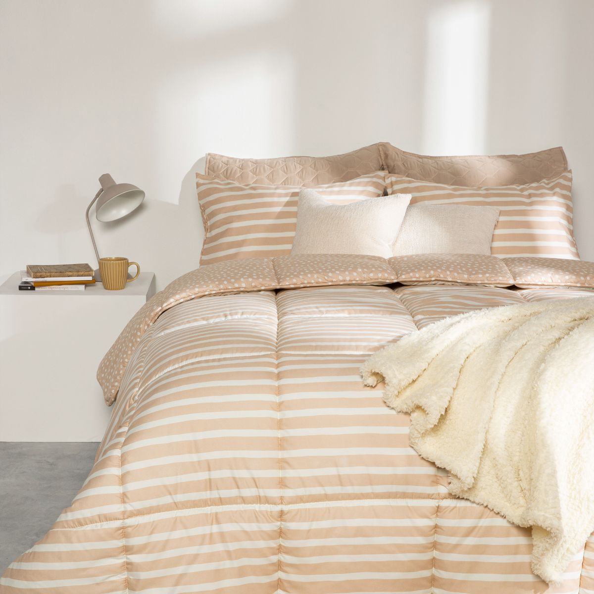 MICA - Edredón Estampado Reversible Mica