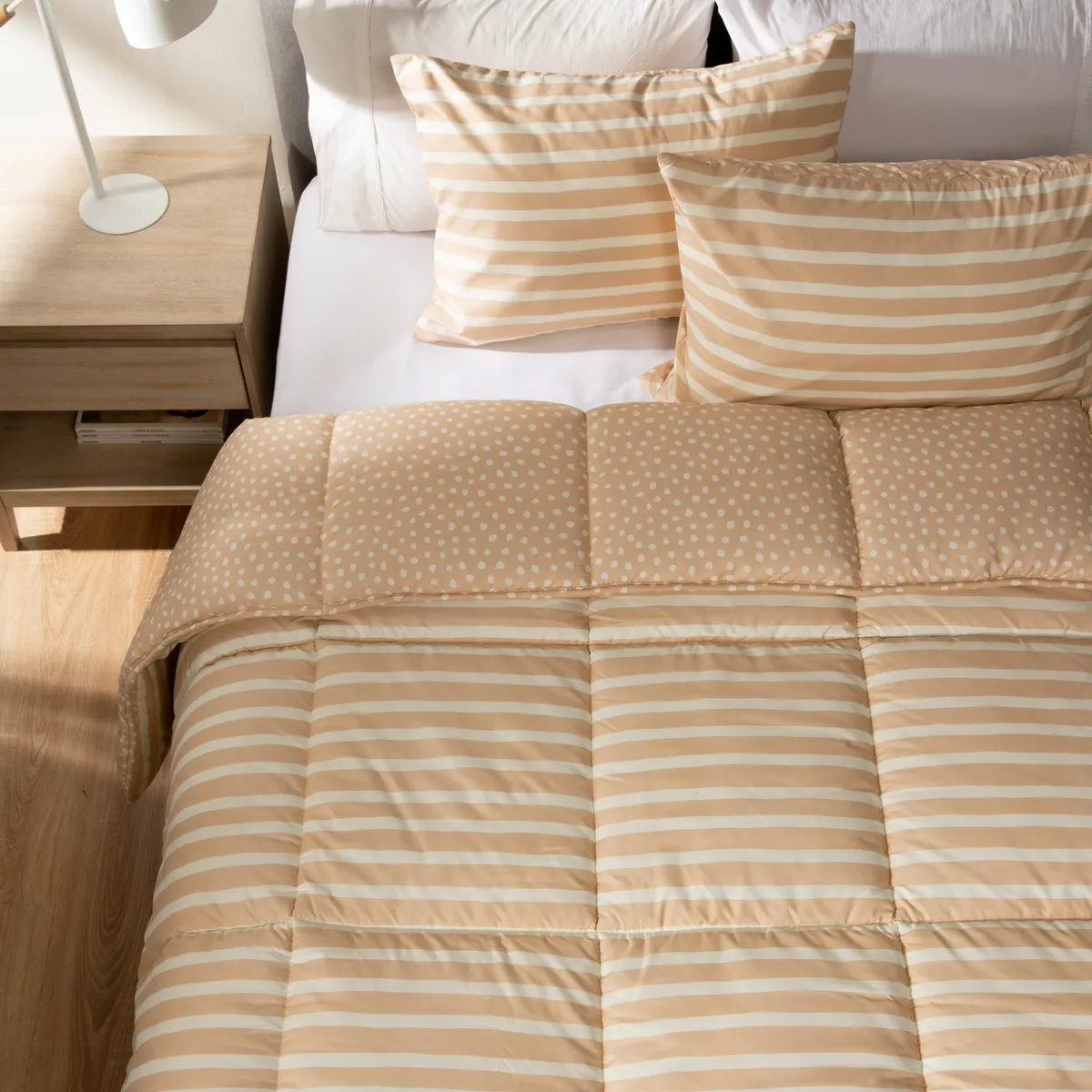 MICA - Edredón Estampado Reversible Mica