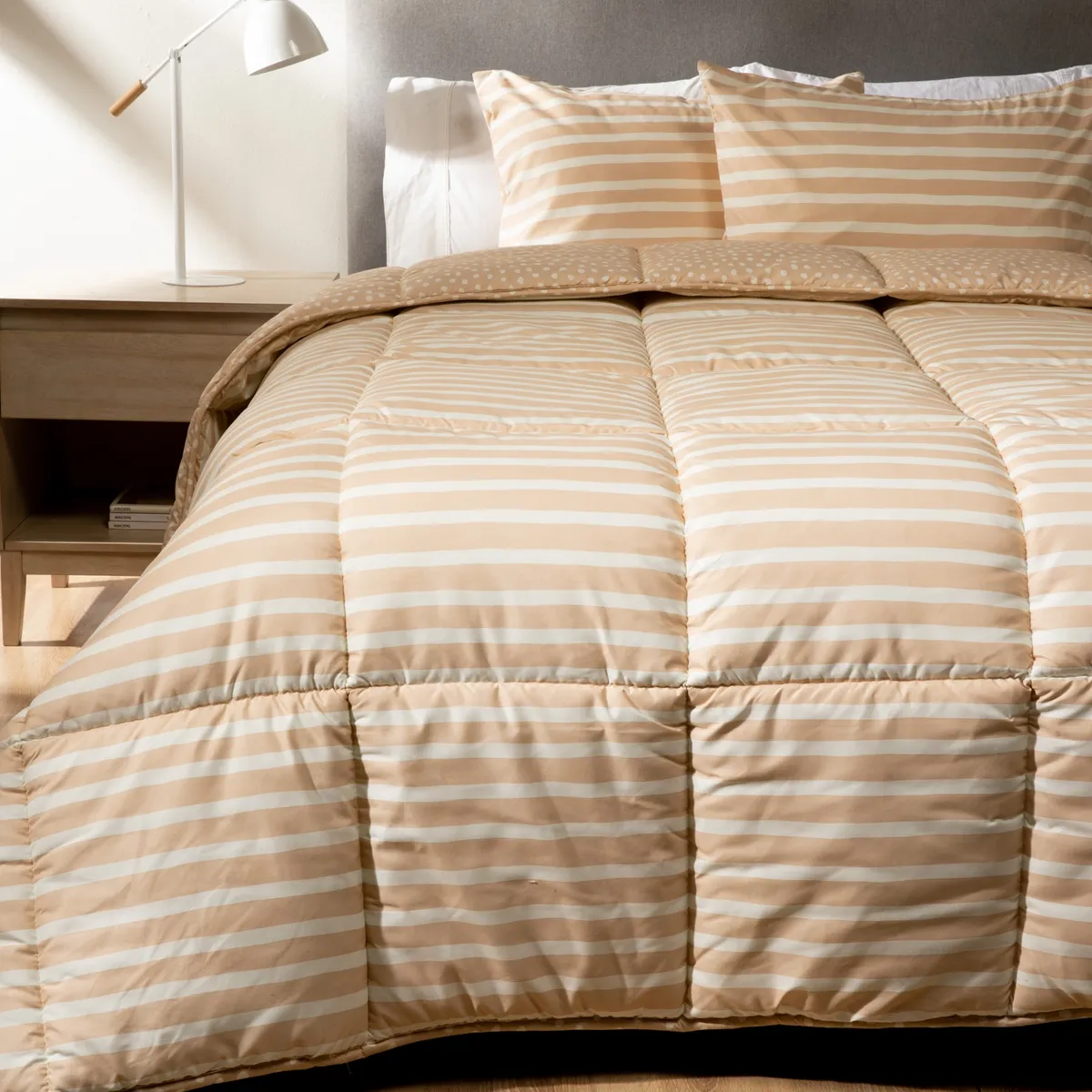 MICA - Edredón Estampado Reversible Mica