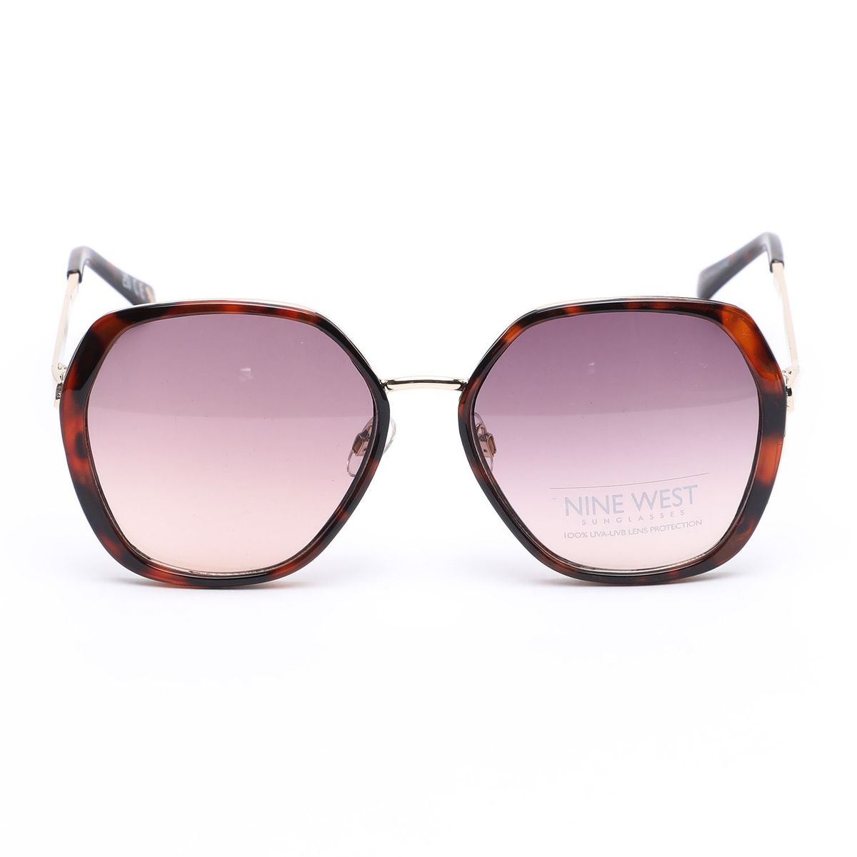 NINE WEST - Lentes Geometrico Rosa