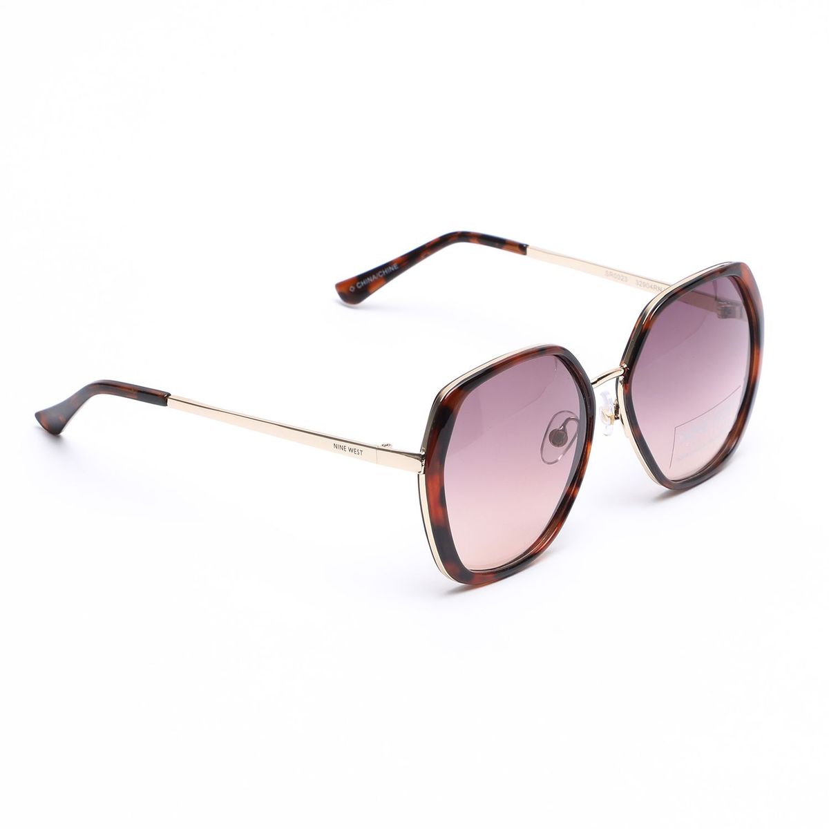 NINE WEST - Lentes Geometrico Rosa