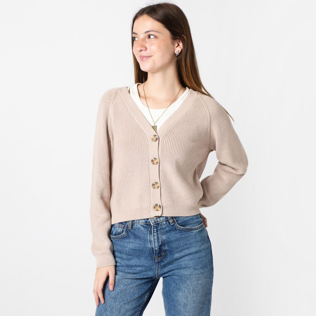 AMERICAN ABBEY - Cárdigan Algodón Mujer American Abbey