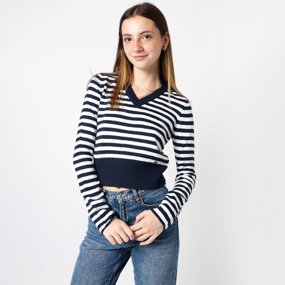 AMERICAN ABBEY - Chompa Básica Mujer American Abbey 