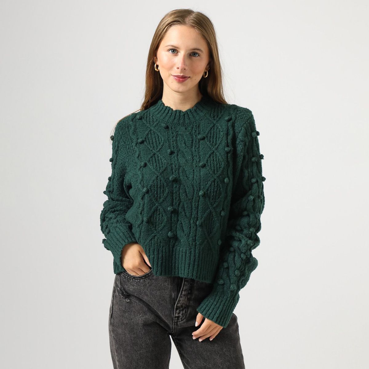 AMERICAN ABBEY - Chompa Algodón Mujer American Abbey