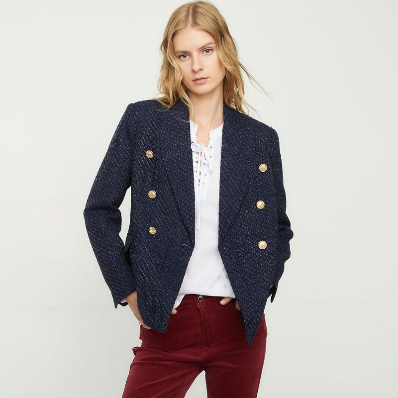 ELLE - Blazer Casual Mujer Elle