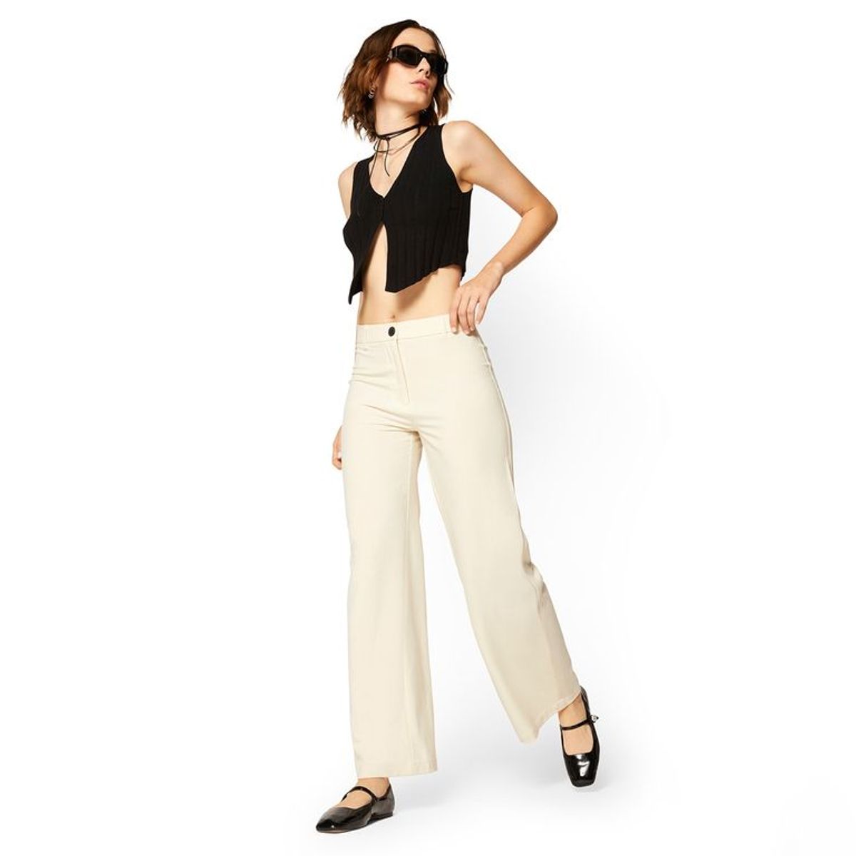 SYBILLA - Pantalón Casual Mujer Sybilla