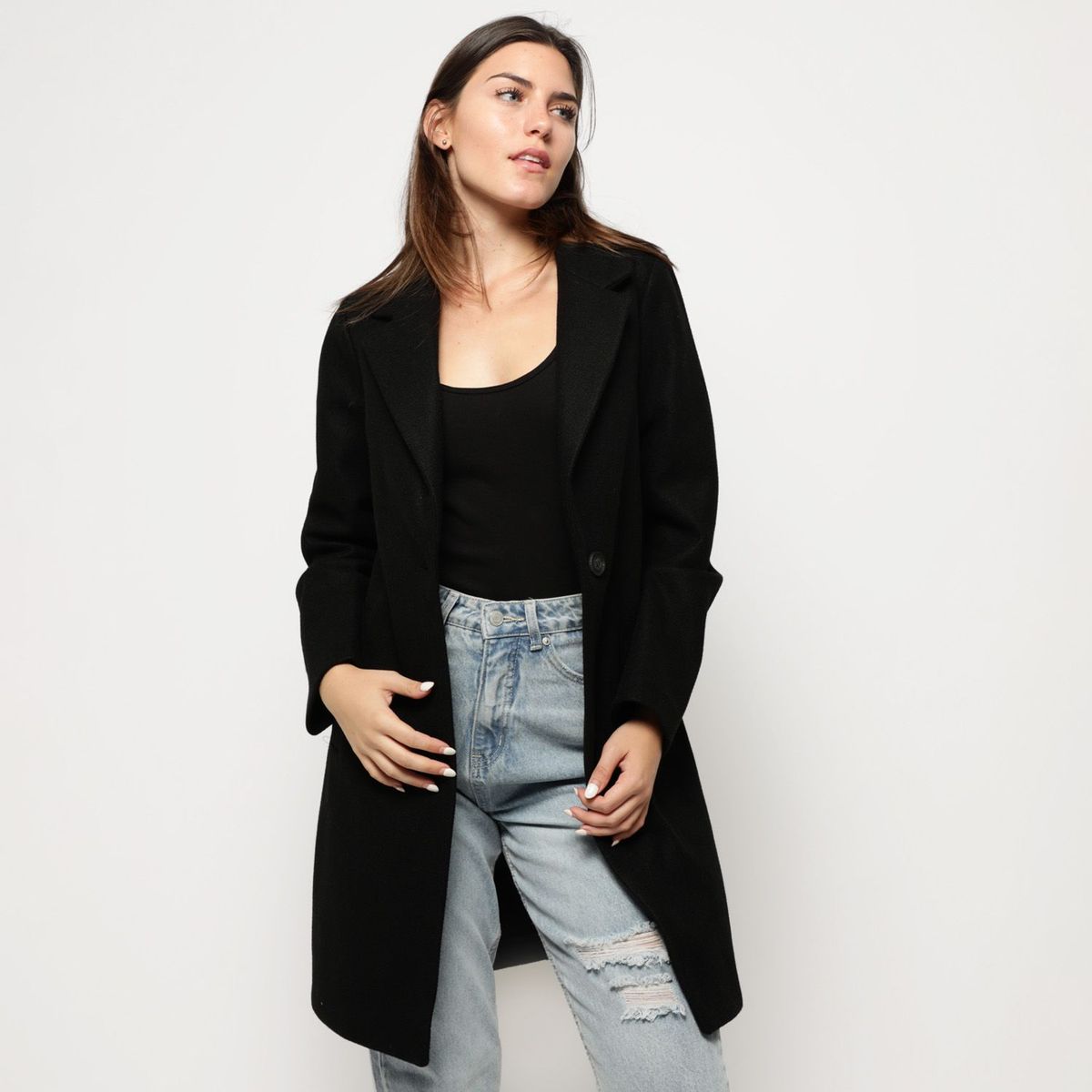 SYBILLA - Abrigo Largo Mujer Sybilla