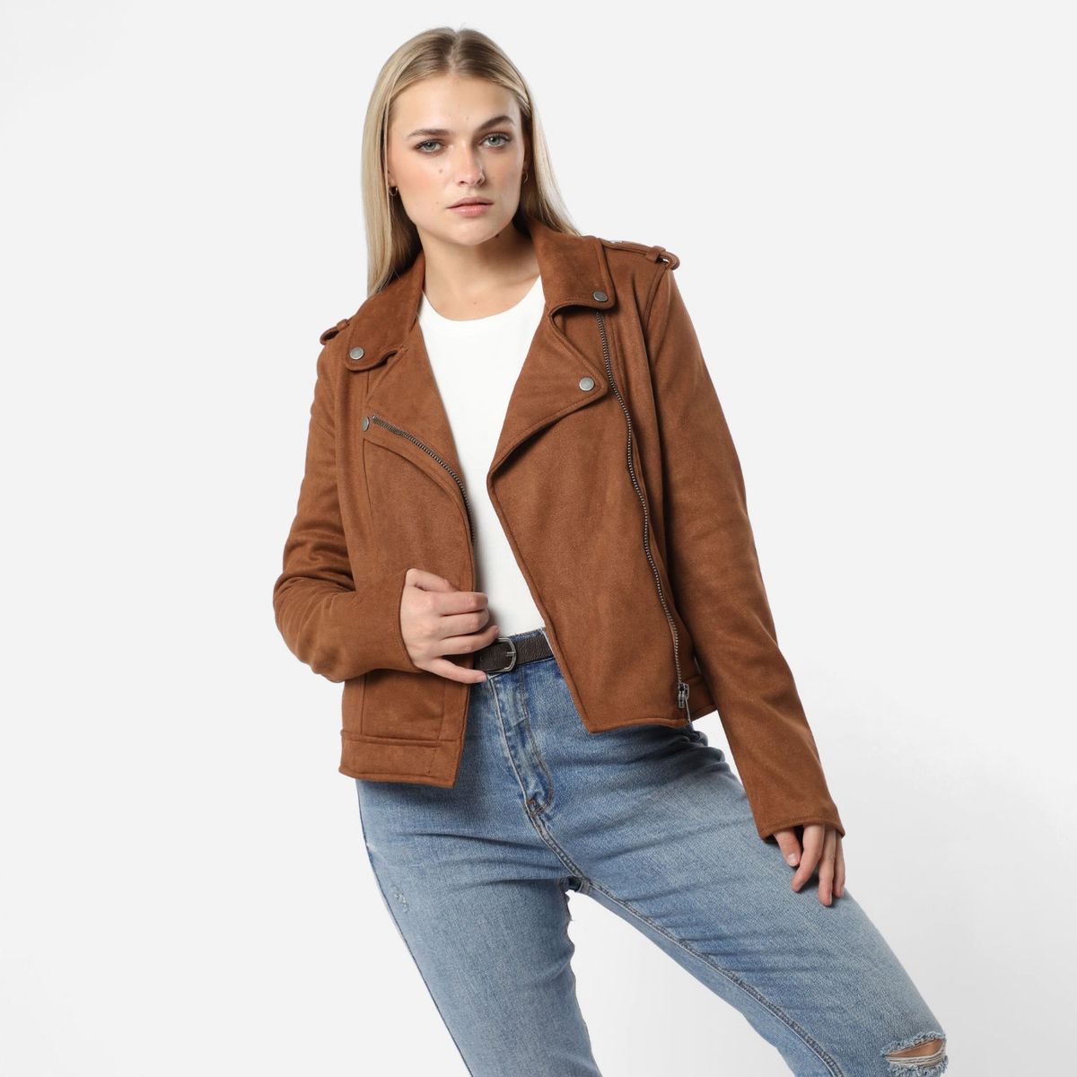 BASEMENT - Casaca Biker Mujer Basement