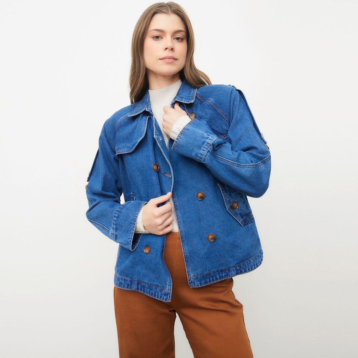 UNIVERSITY CLUB - Abrigo Largo Mujer University Club