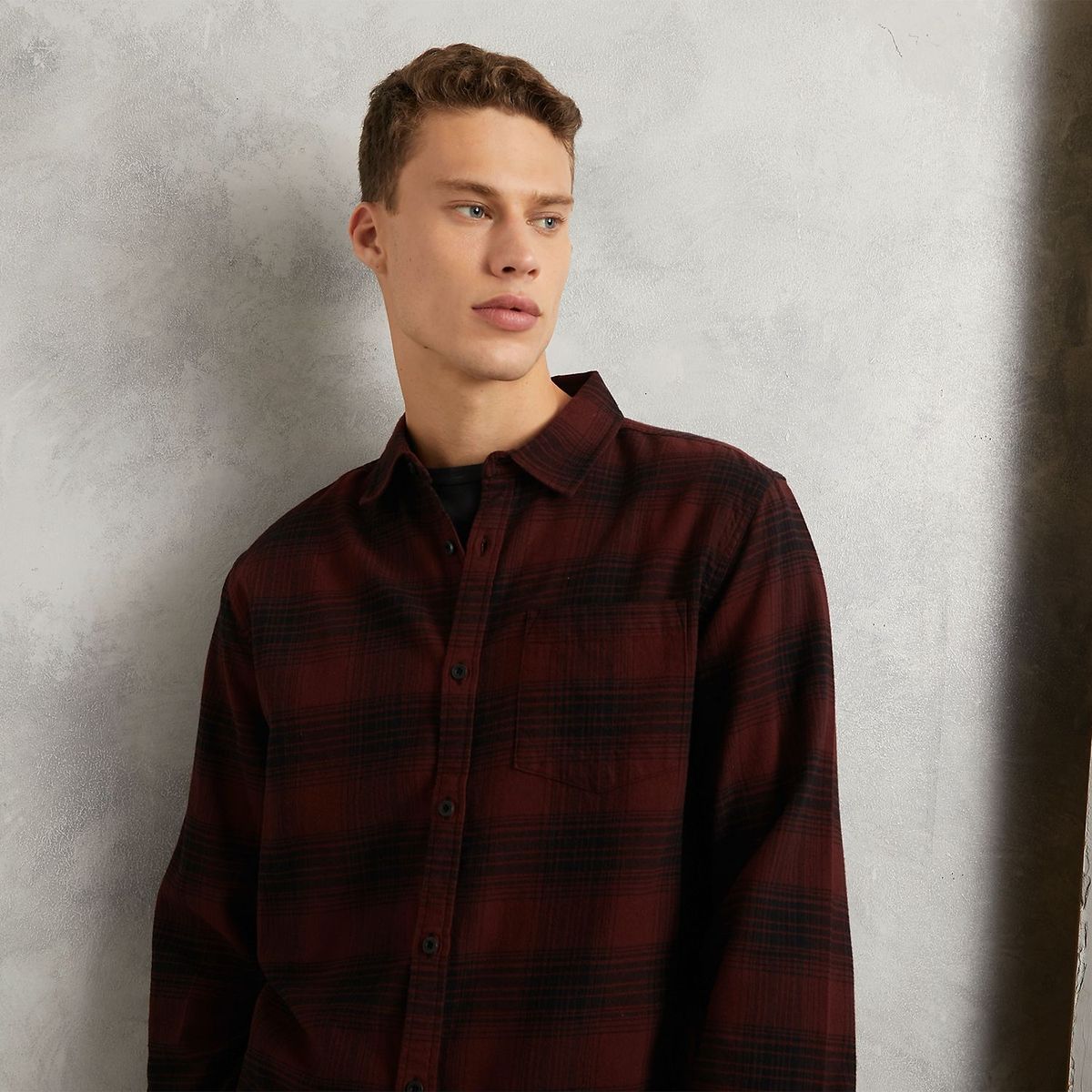 DENIMLAB - Camisa Manga Larga 100% Algodón Hombre Denimlab