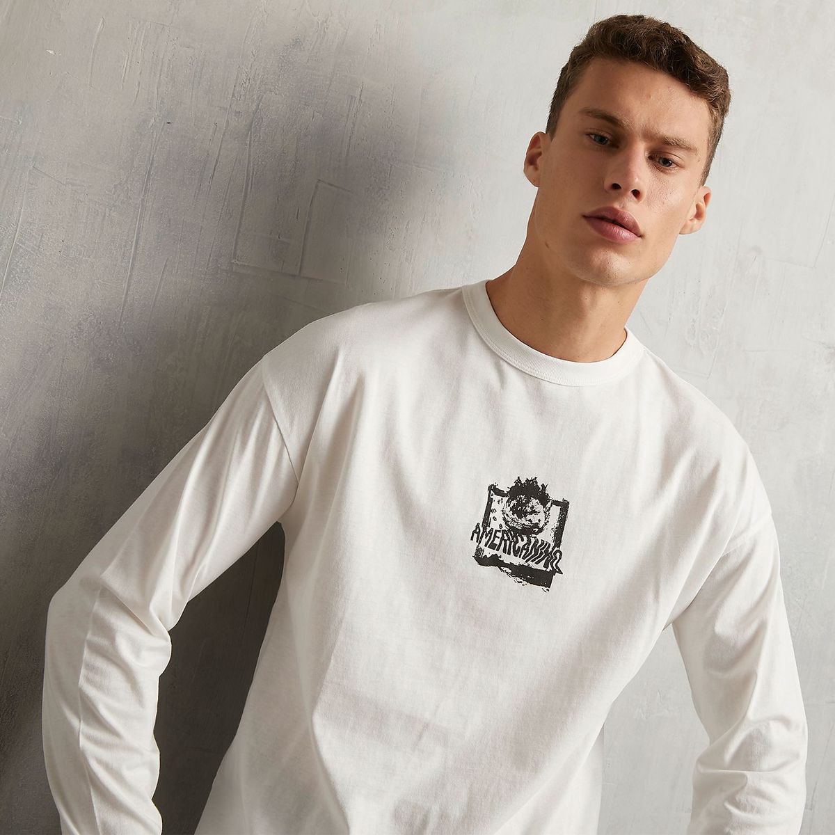 DENIMLAB - Polo Manga Larga 100% Algodón Hombre Denimlab