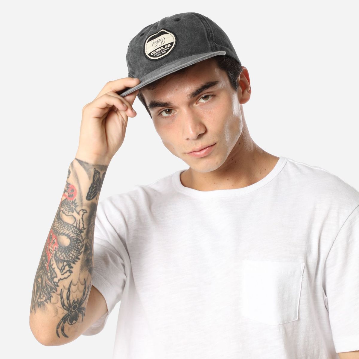 DENIMLAB - Gorro 100% Algodón Hombre Denimlab