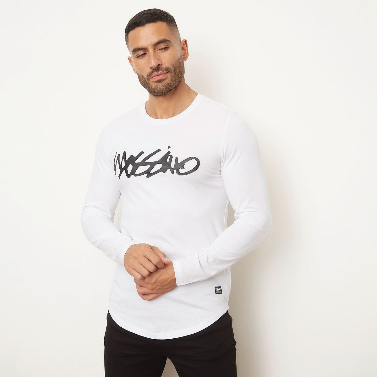 MOSSIMO - Polo Manga Larga Hombre Mossimo