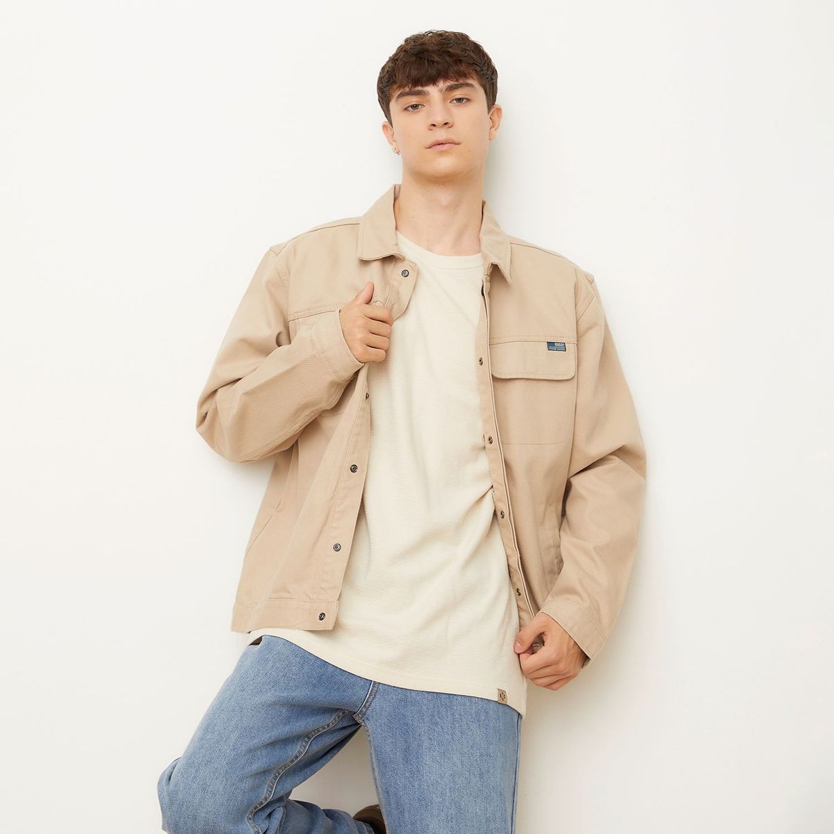 BEARCLIFF - Casaca 100% Algodón Hombre Bearcliff