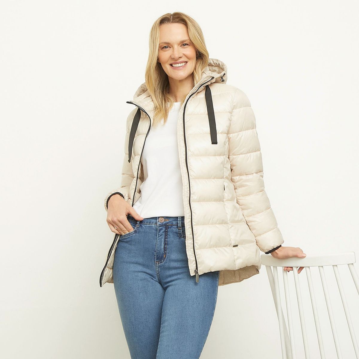 NEWPORT - Casaca Casual Mujer Newport