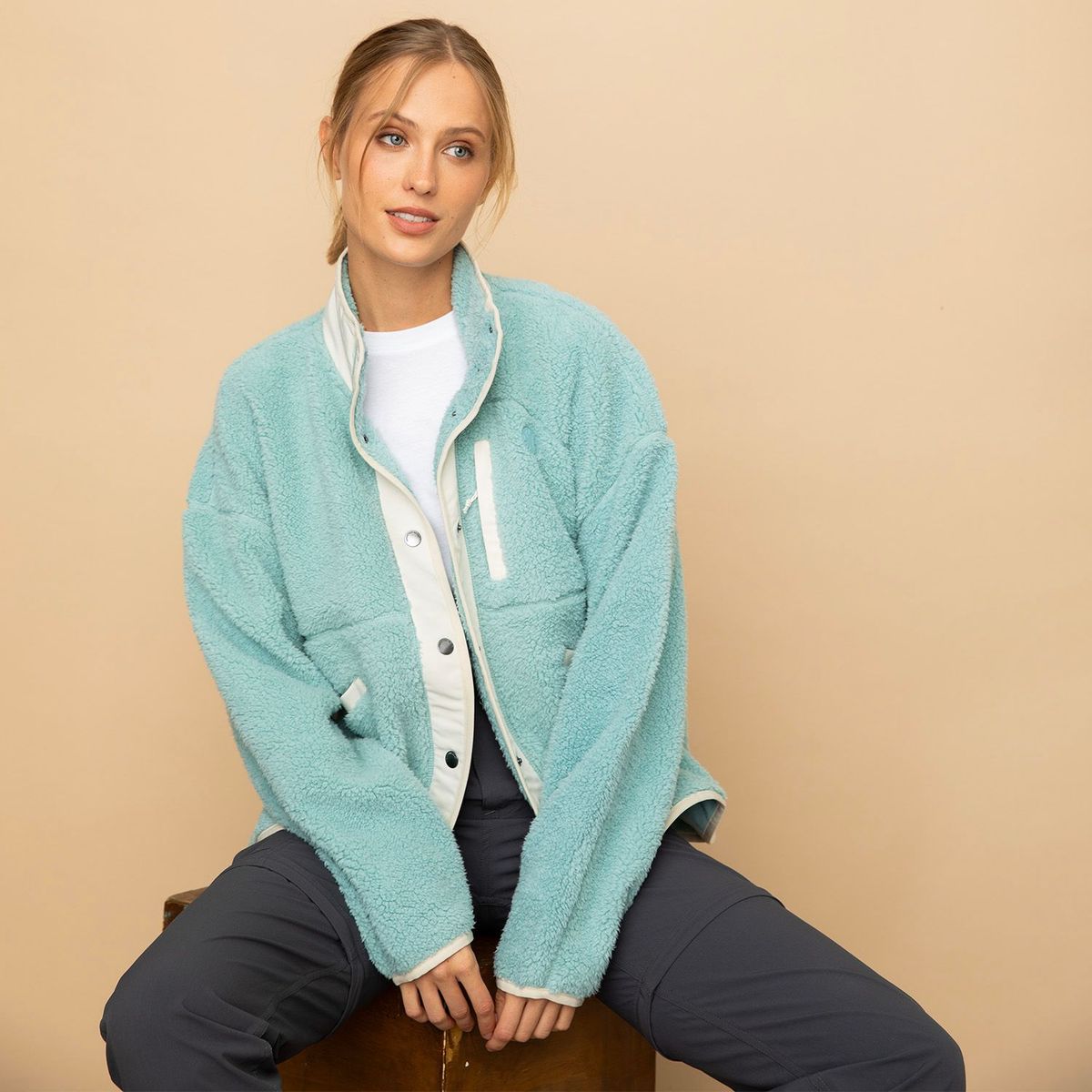 MOUNTAIN GEAR - Casaca Polar Deportiva Mujer Mountain Gear