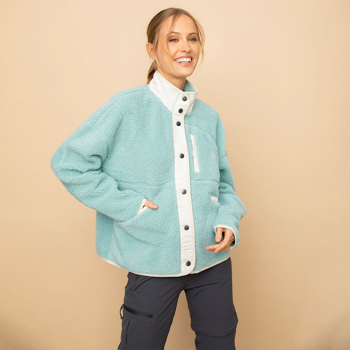 MOUNTAIN GEAR - Casaca Polar Deportiva Mujer Mountain Gear