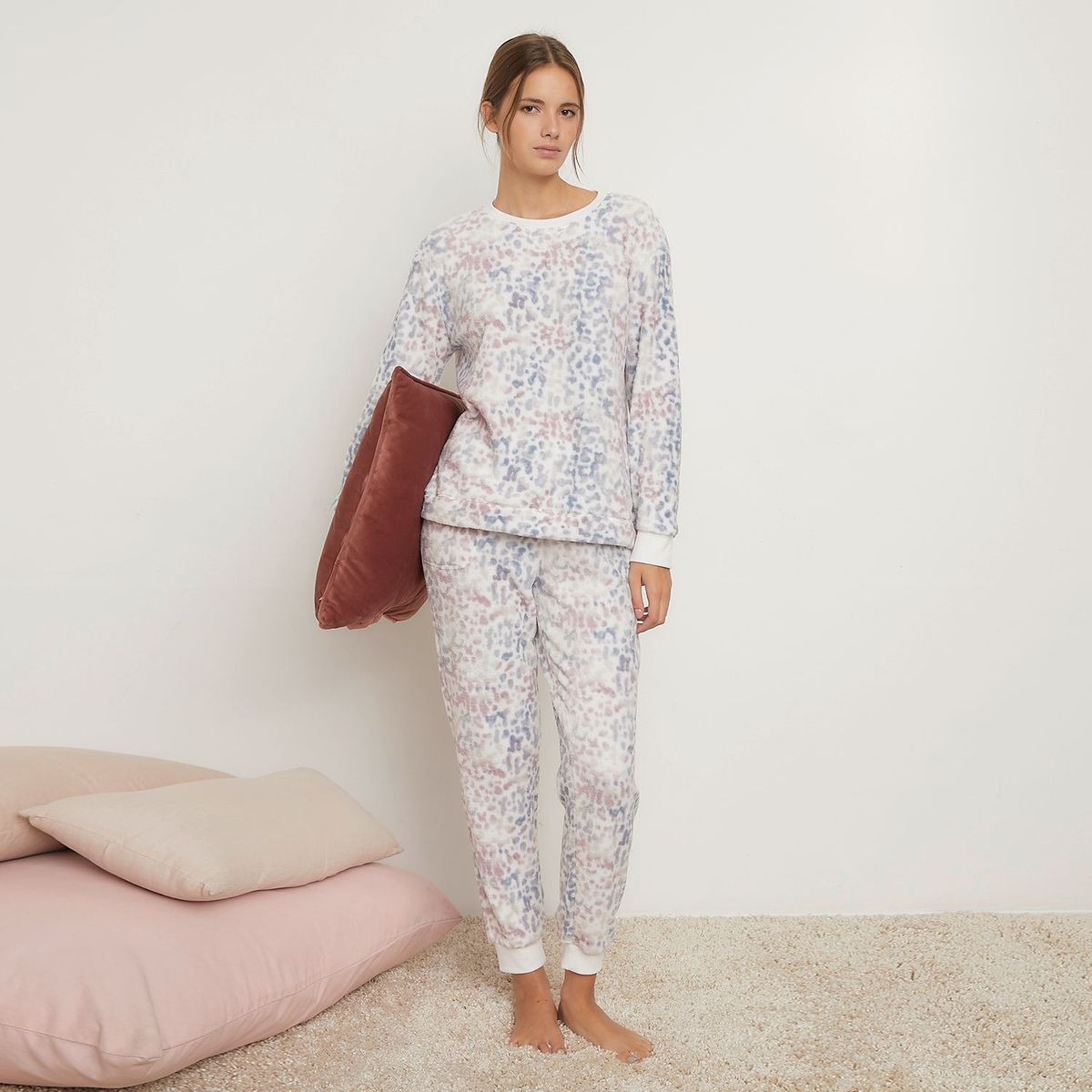 SYBILLA - Pijama Polar Mujer Sybilla