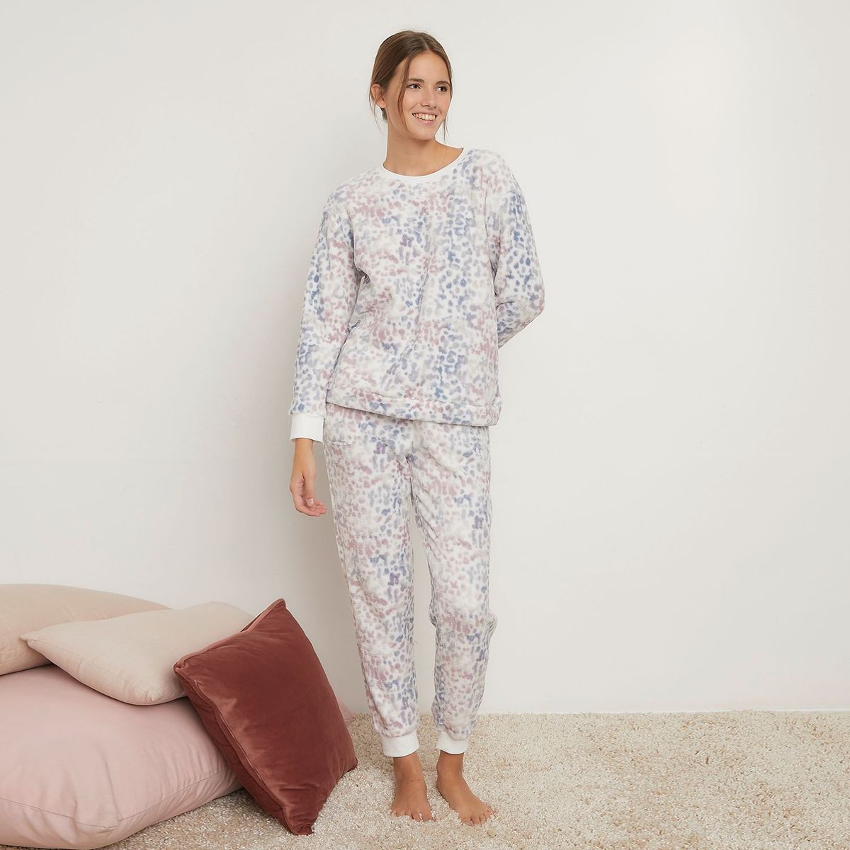 SYBILLA - Pijama Polar Mujer Sybilla