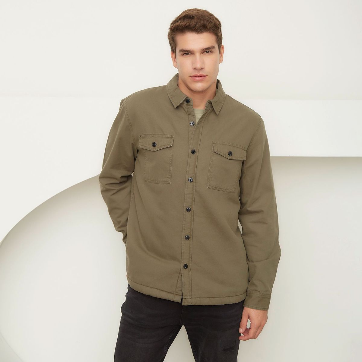 BASEMENT - Casaca 100% Algodón Hombre Basement