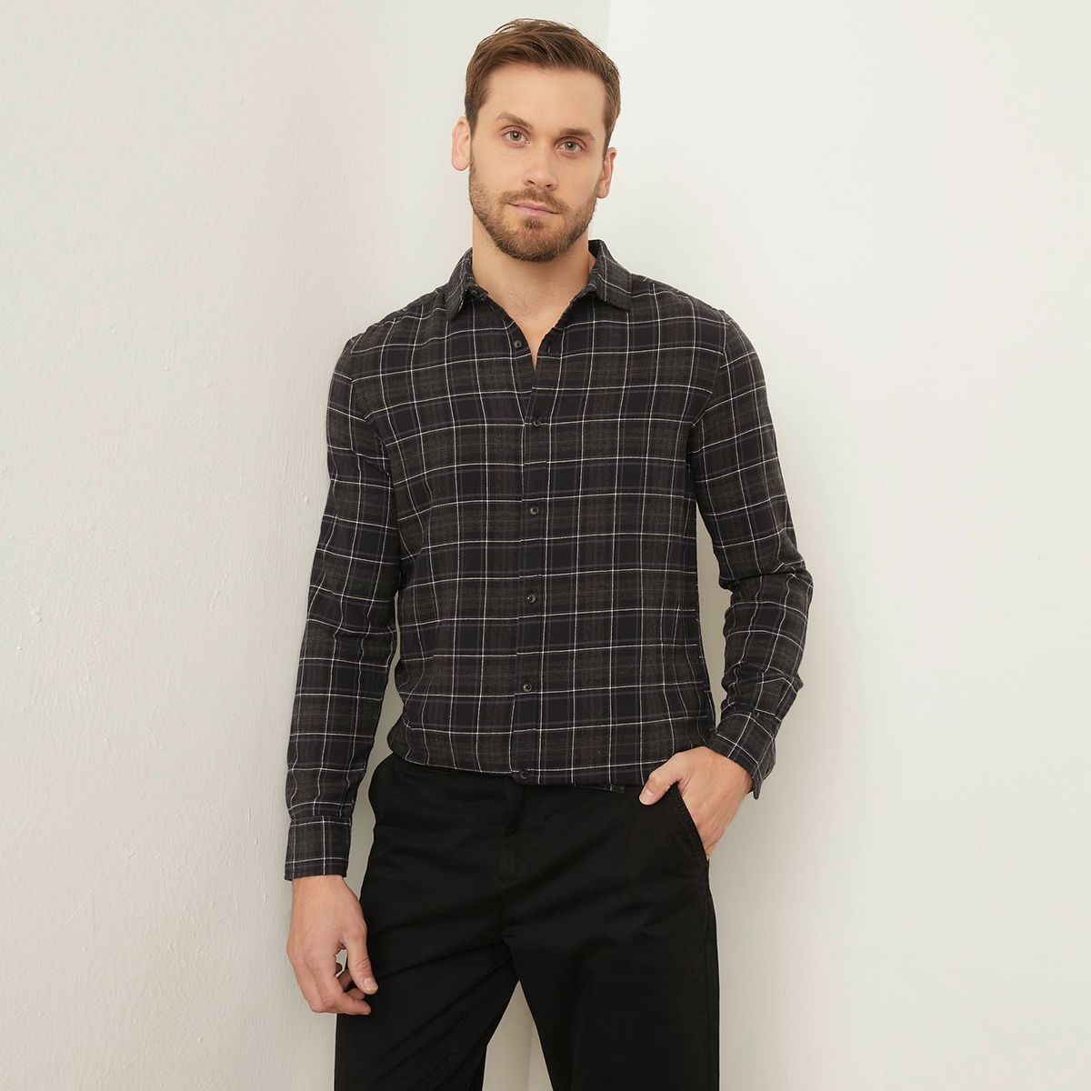BASEMENT - Camisa Hombre Basement