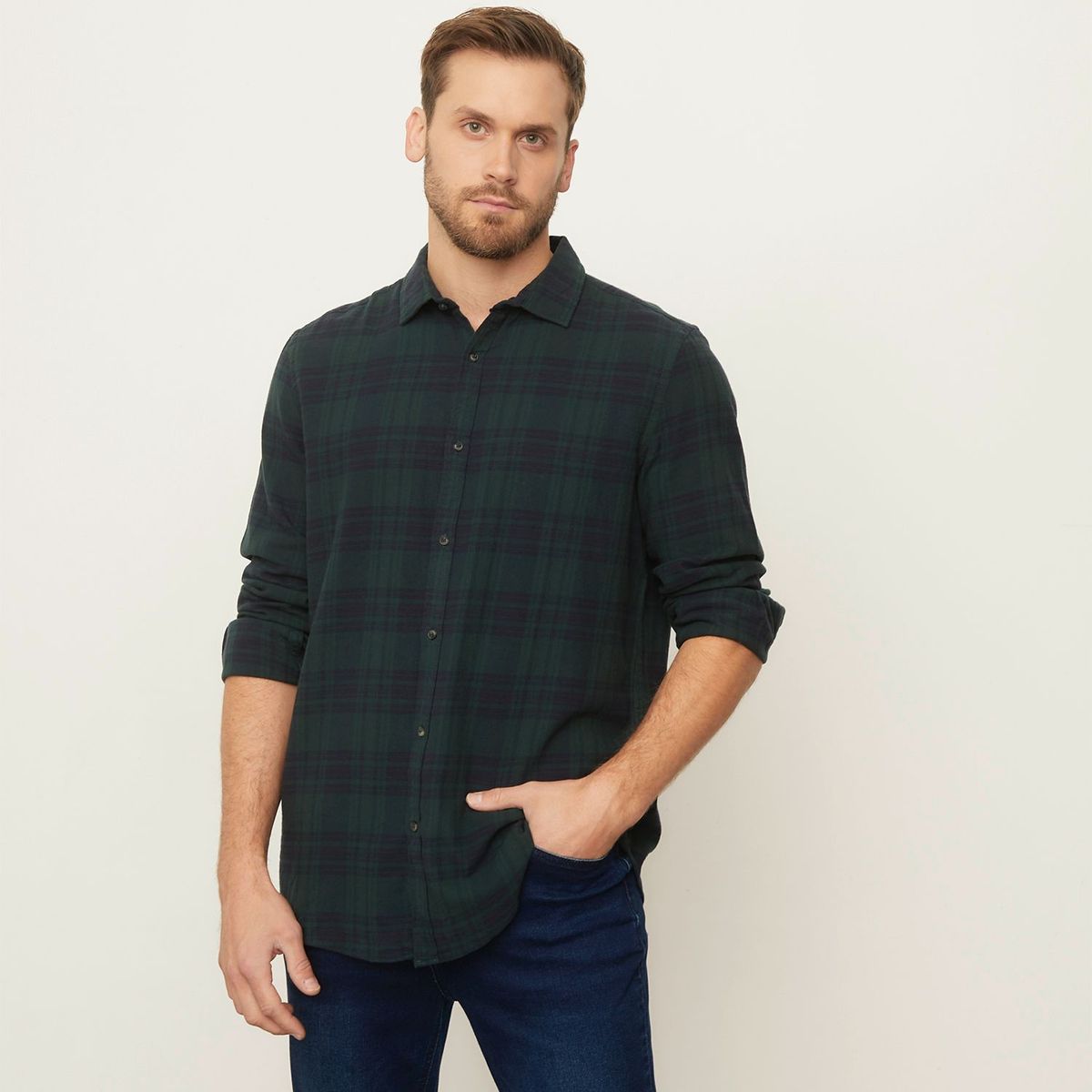 BASEMENT - Camisa Hombre Basement