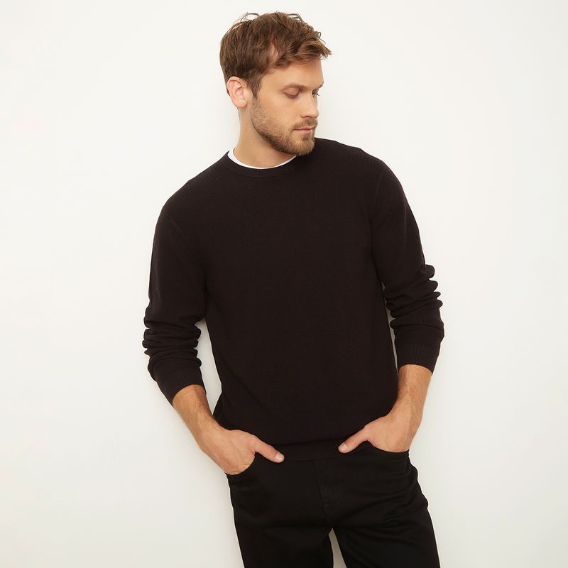 BASEMENT - Chompa Casual Hombre Basement