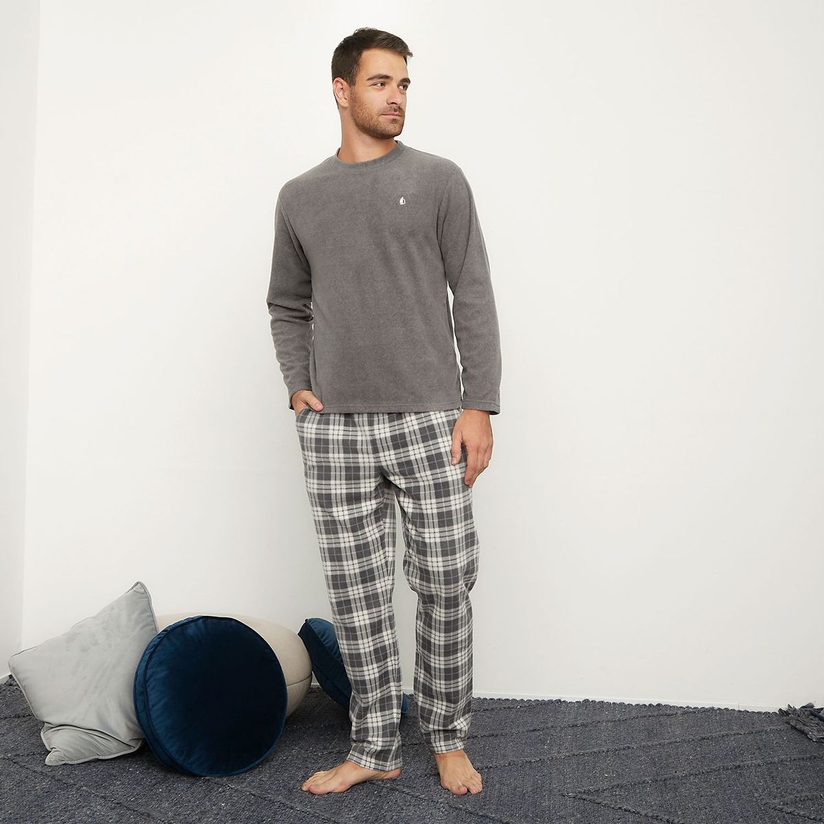 NEWPORT - Pijama Polar Hombre Newport