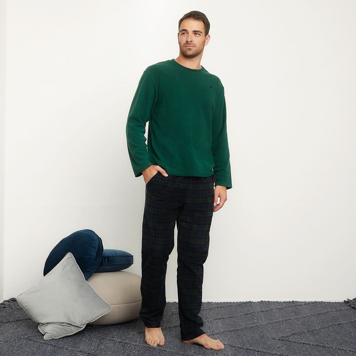 NEWPORT - Pijama Polar Hombre Newport