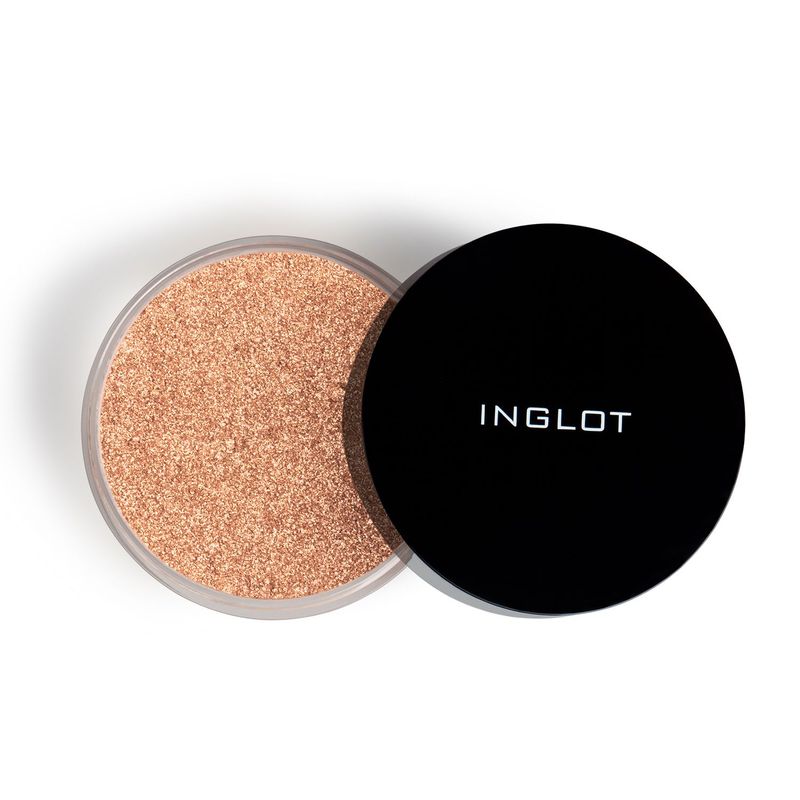 INGLOT - Polvo Translúcido Con Brillos Beige 