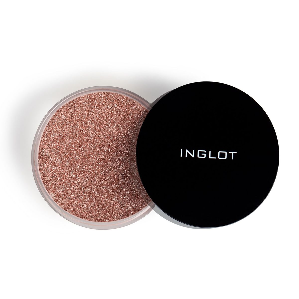 INGLOT - Polvo Translúcido Con Brillos Rosado