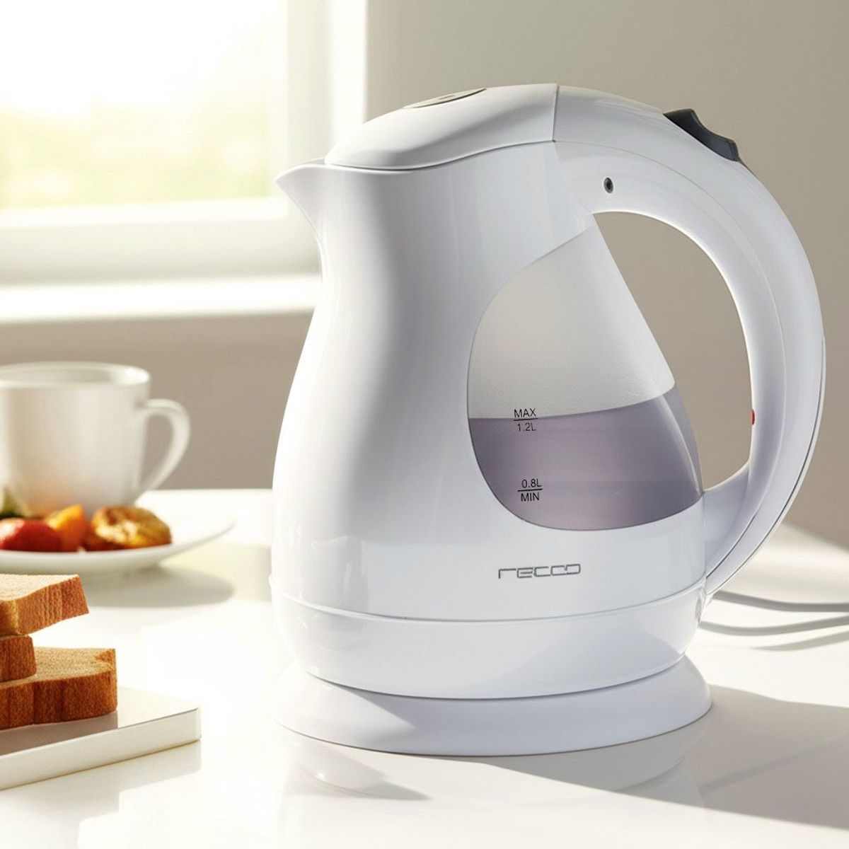 RECCO - Hervidor Eléctrico 1.2L RHE-802C