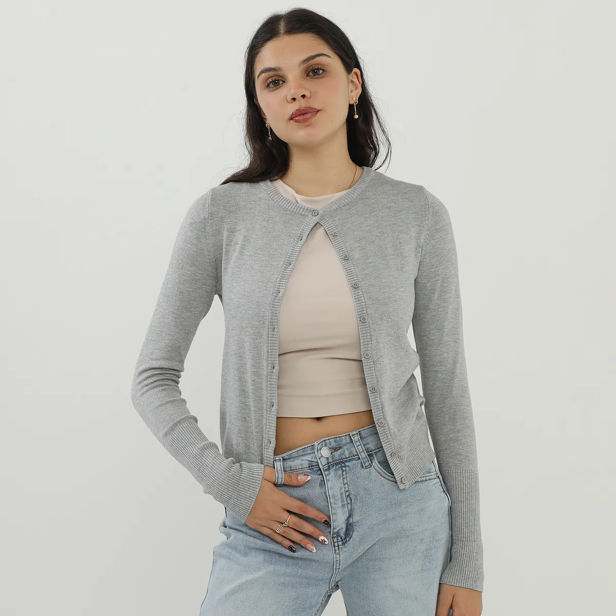 SYBILLA - Chompa Casual Mujer Sybilla