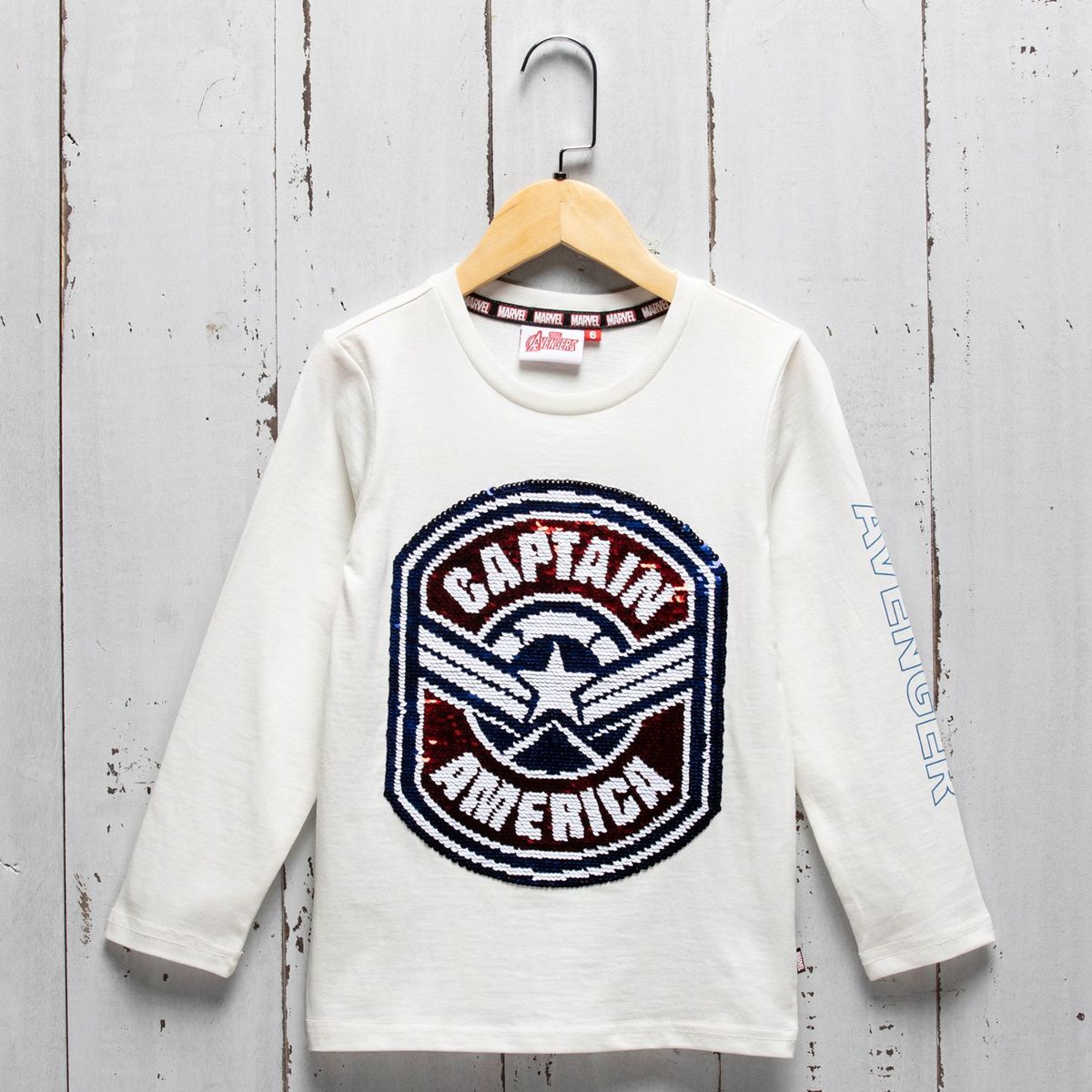 AVENGERS - Polo Niño Manga Larga Algodón Avengers