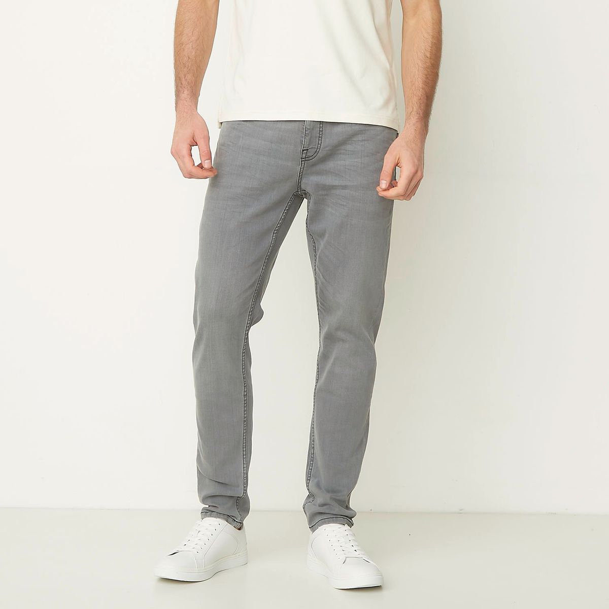 BASEMENT - Jeans Skinny Algodón Hombre Basement 