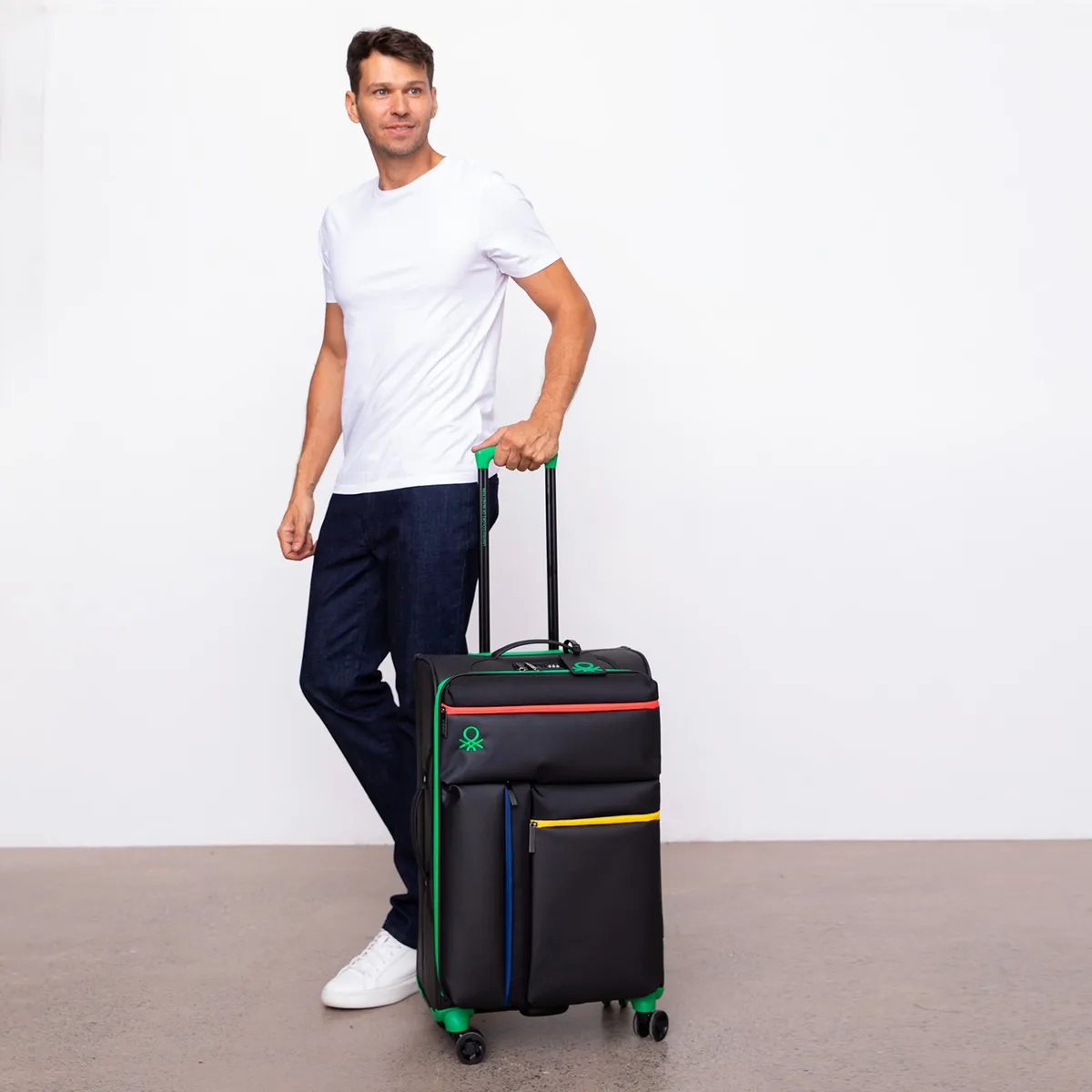 BENETTON - Maleta Mediana Pocket