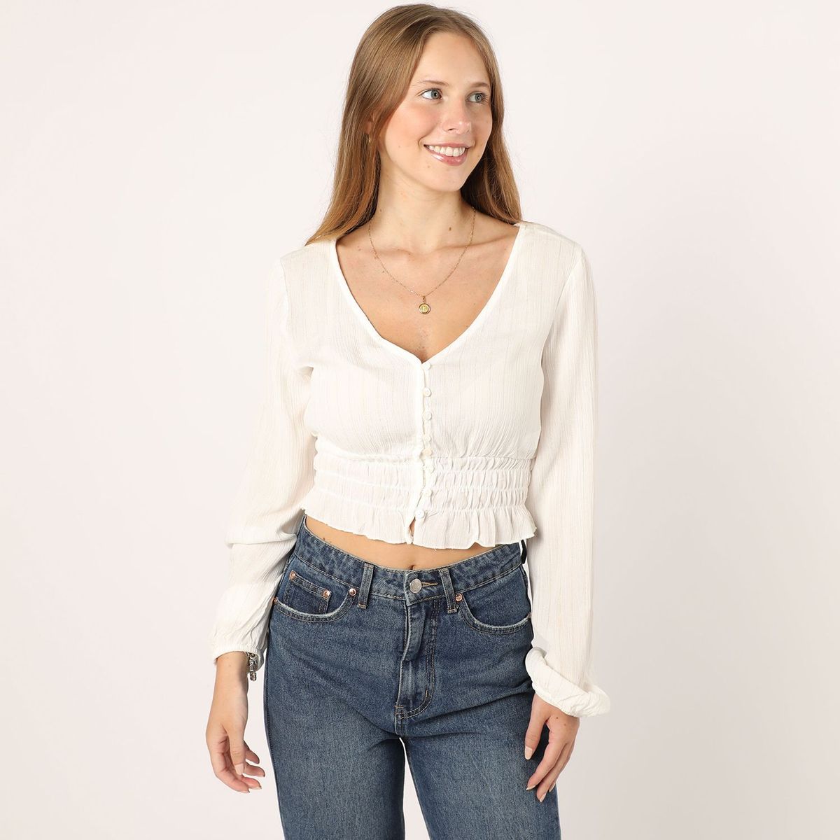 SYBILLA - Blusa Manga Corta Mujer Sybilla