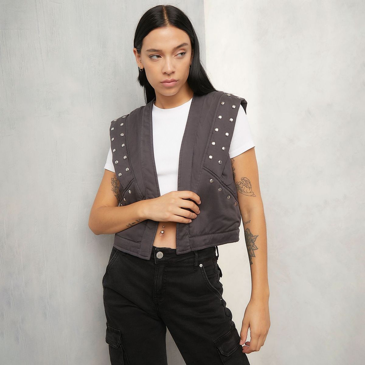 DENIMLAB - Chaleco Casual Mujer Denimlab 