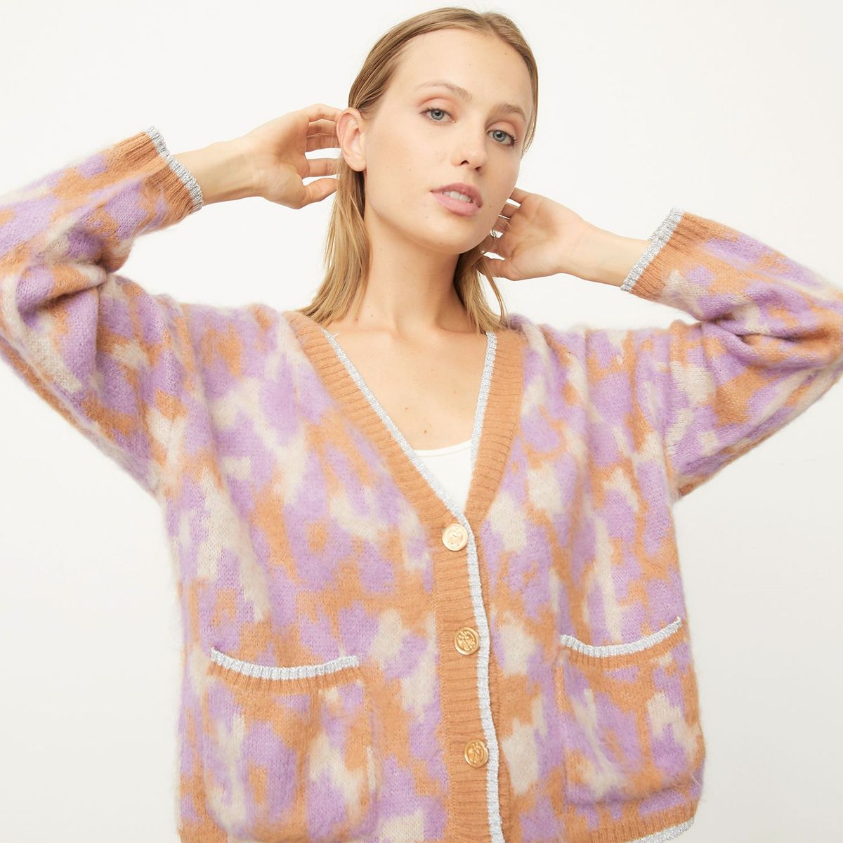 BASEMENT - Cardigan Casual Mujer Basement