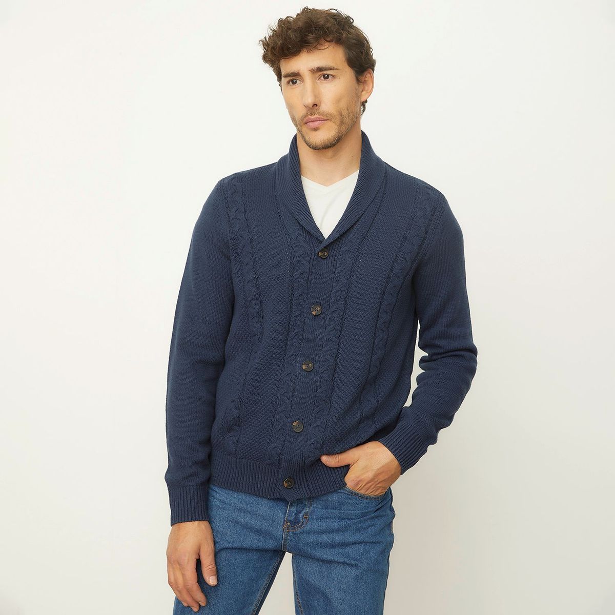 NEWPORT - Cardigan Hombre Newport