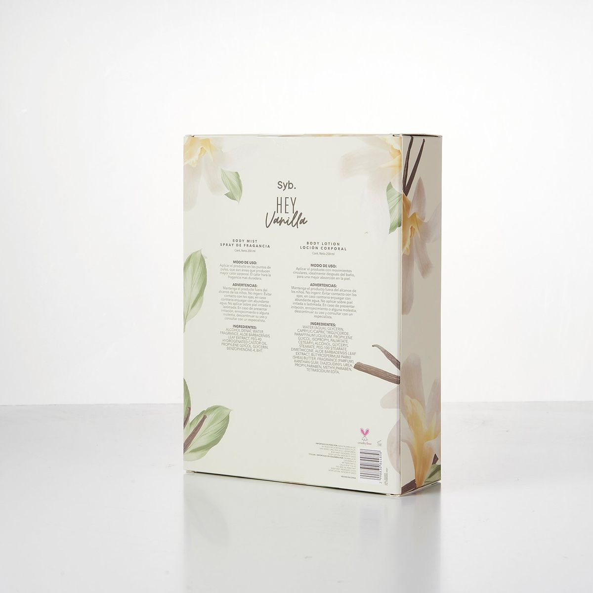 SYBILLA - Set Mist Y Crema Corporal Vainilla 250ml