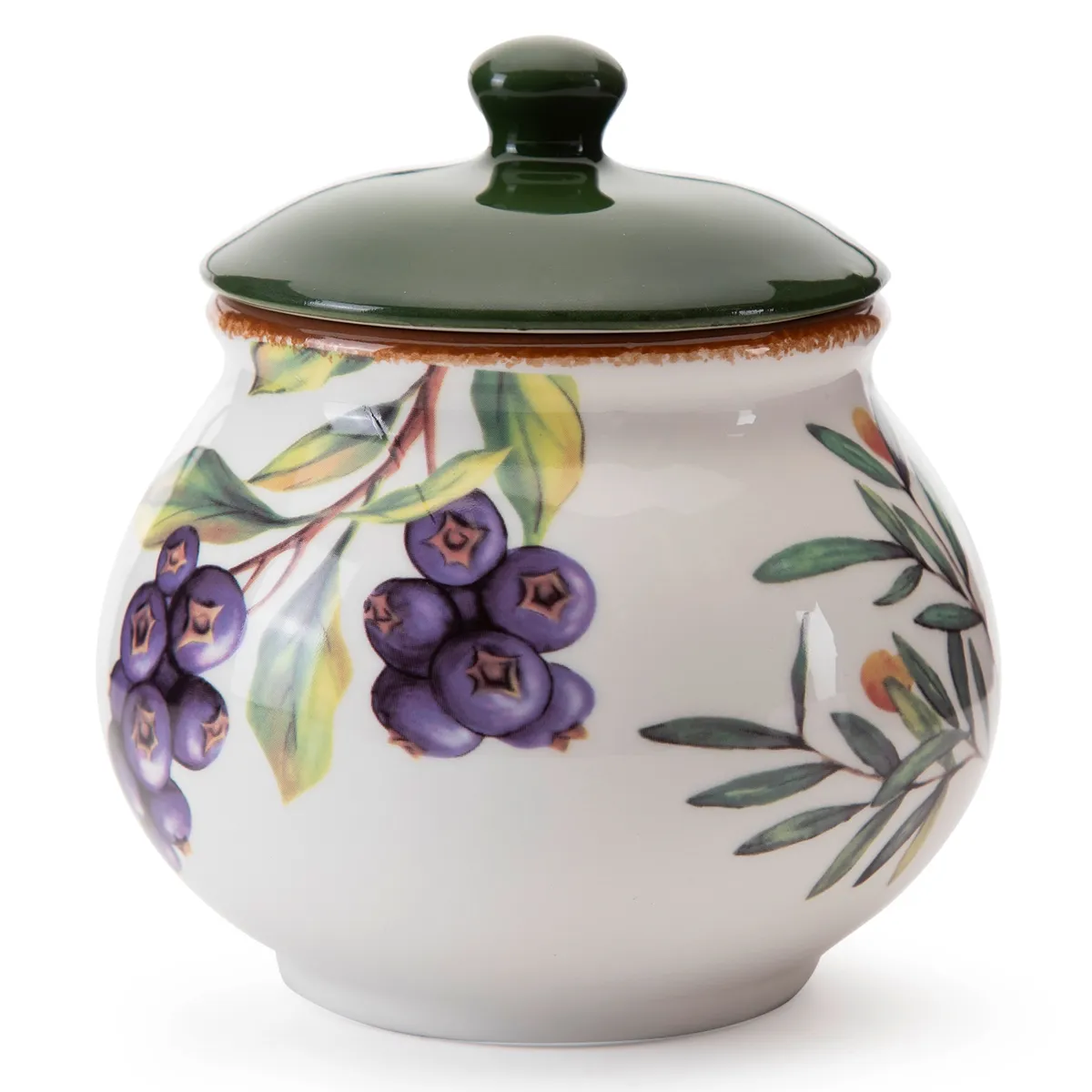 ROBERTA ALLEN - Azucarero Cerámica 11.5 cm Frutas