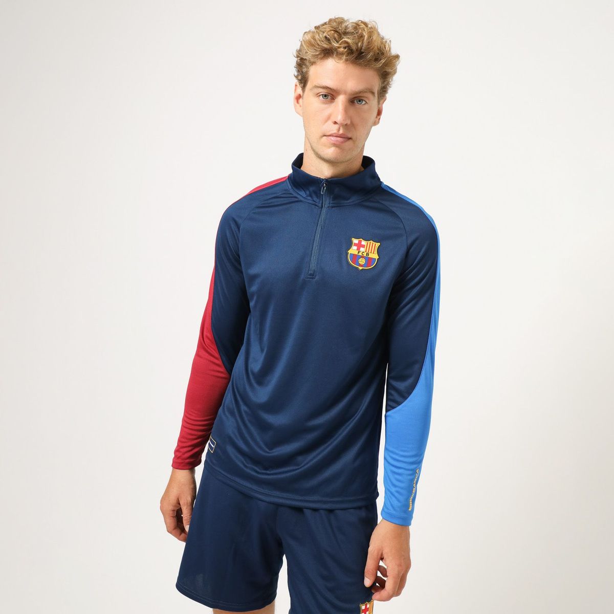 BARCELONA - Polera Deportiva Hombre Barcelona
