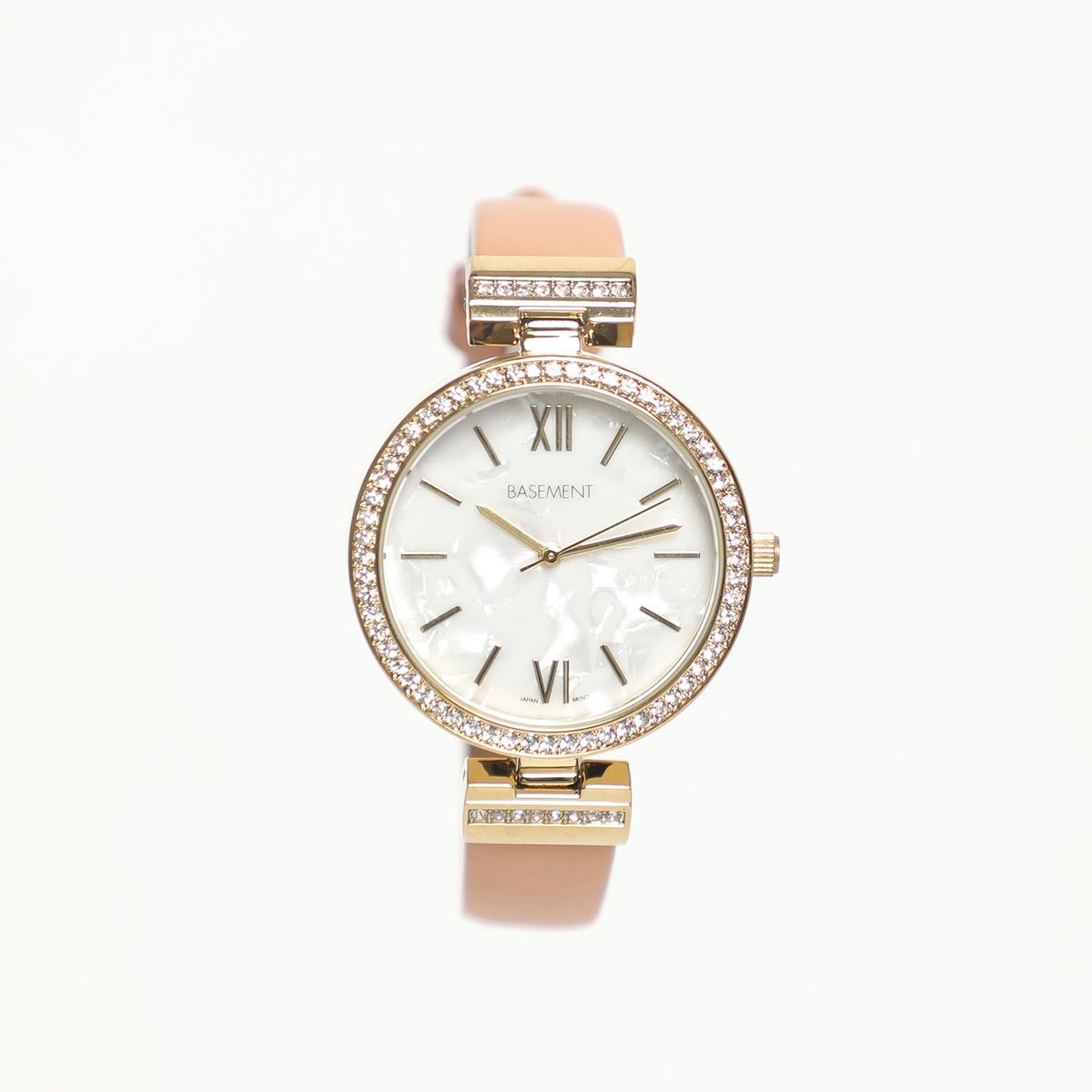 BASEMENT - Reloj Metal Dorado Mujer Basement