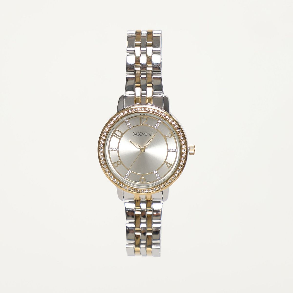 BASEMENT - Reloj Metal Plateado Mujer Basement