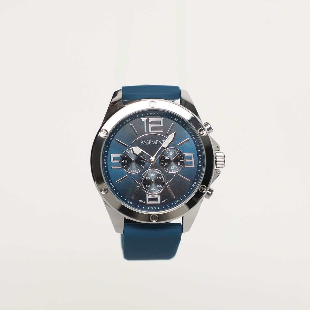 BASEMENT - Reloj Resina Azul Hombre Basement