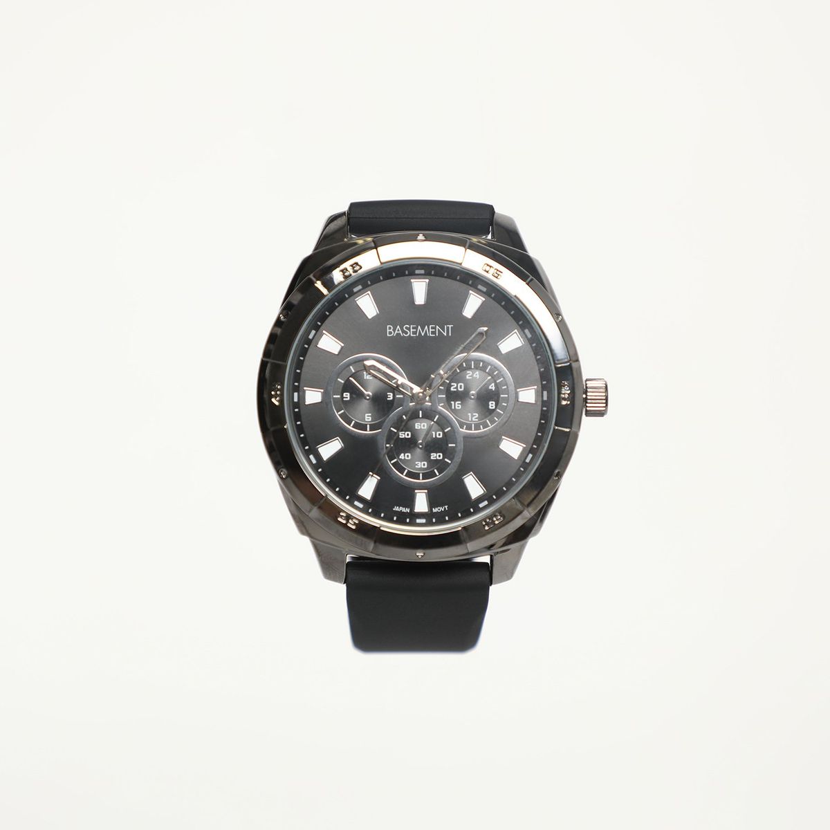 BASEMENT - Reloj Resina Negro Hombre Basement